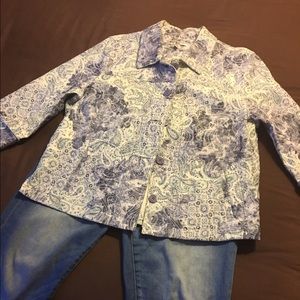 Paisley print jacket
