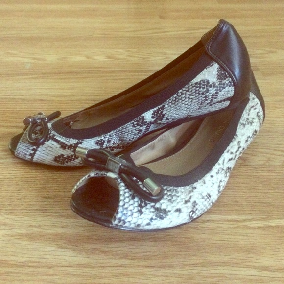 Arturo Chiang Snakeskin Flats!