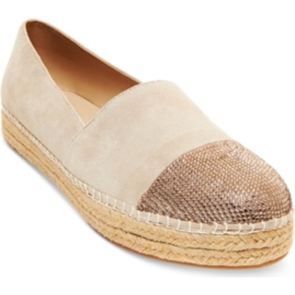 Beige steve madden pulsse espadrilles