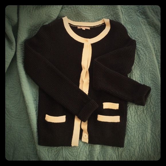 Classic, timeless black Gap cardigan, size small.