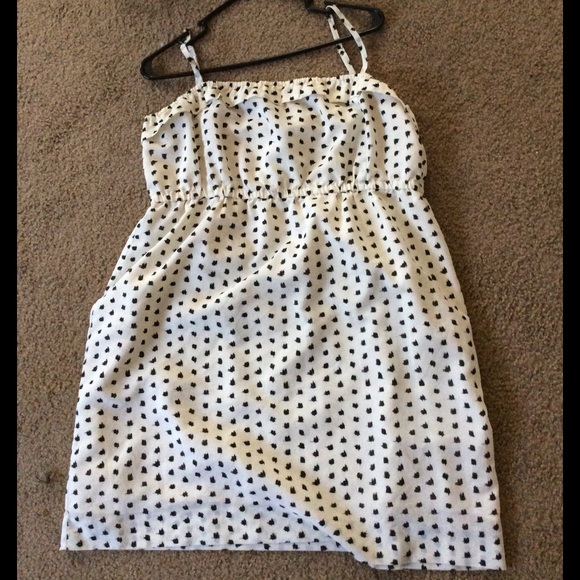 Jcrew Black and White Dress