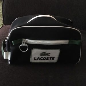 Lacoste makeup bag