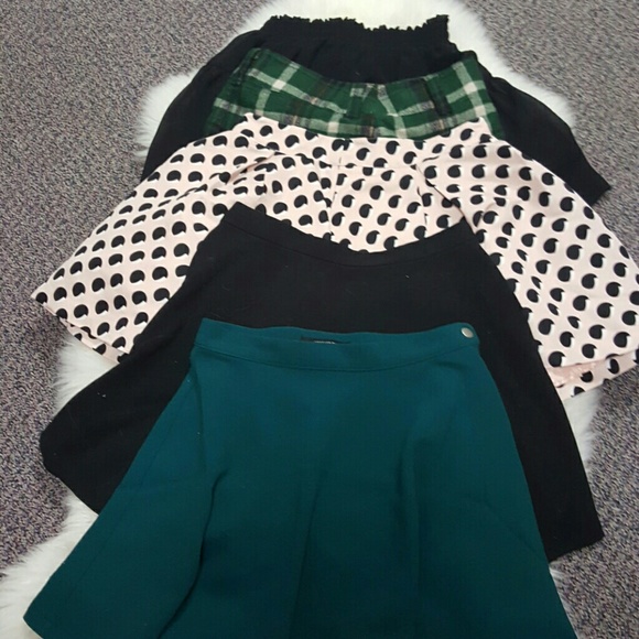 Bundle of 5 Skater Circle Skirts