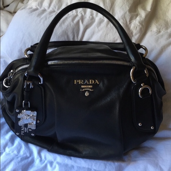 Prada Leather Bowler Bag - Picture 1 of 3