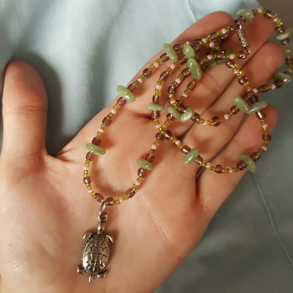 Adorable Turtle Pendant Necklace