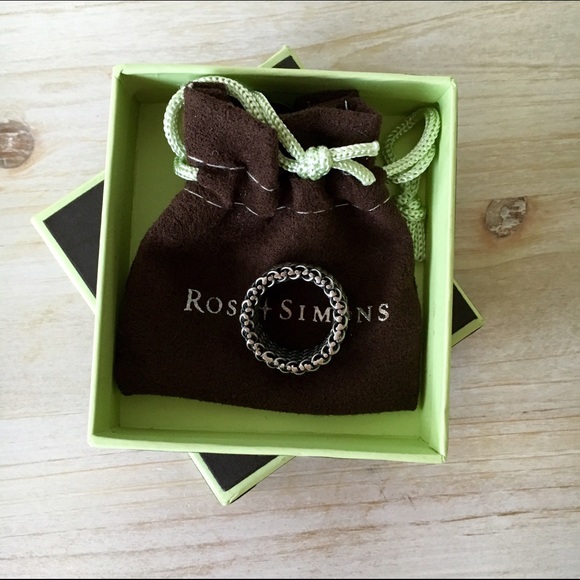 Sterling Silver Ross Simons Mesh Ring