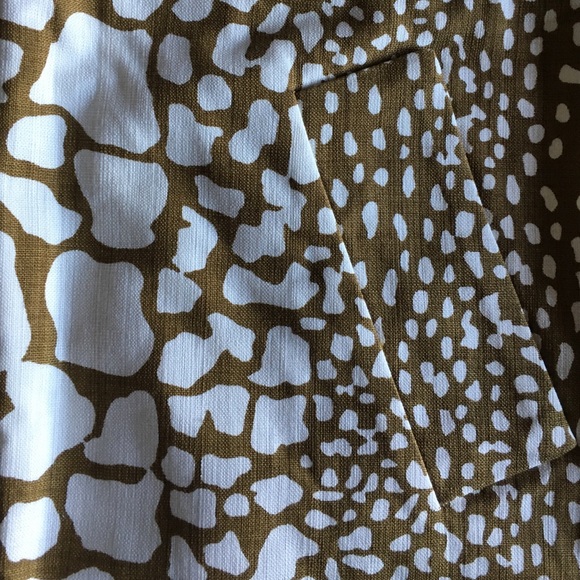 J Crew Python Print Mini Skirt Size 0 - image 4