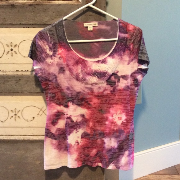 Coldwater Creek watercolor shirt