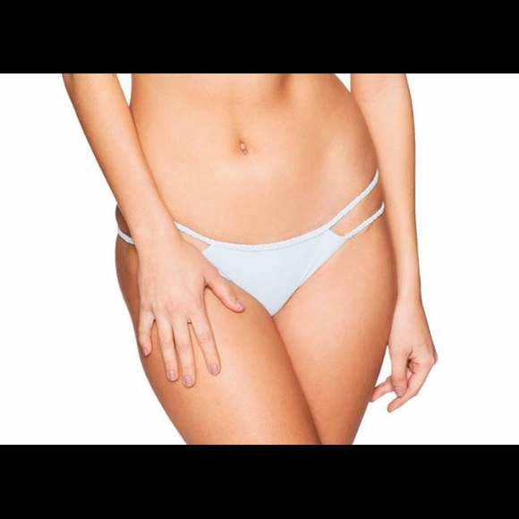 Frankie's bikinis Oceanside bottom Sky Blue