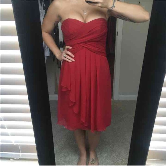 David's Bridal Bridesmaid Dress
