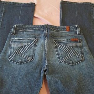 7 for all mankind Flynt Stonewash Jeans