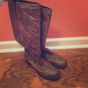 Madden Girl tall riding boots