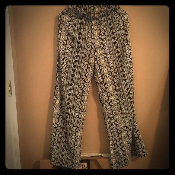 Sheer material flowy, soft, pants