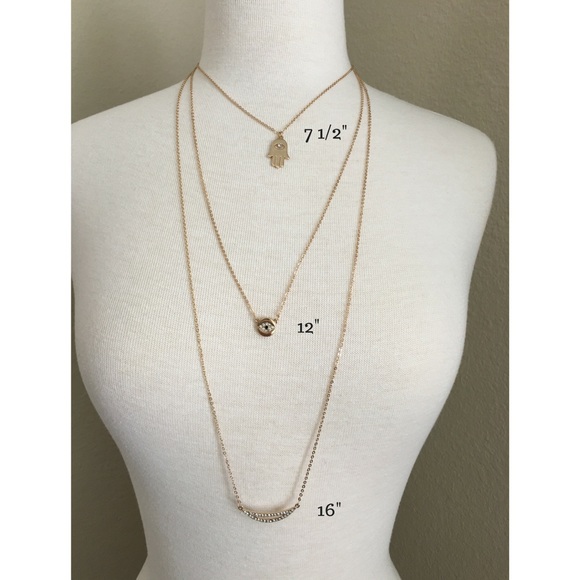 💥SALE💥Layered Chain Necklace - Picture 2 of 2