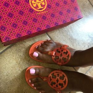 Orange Tory Burch
