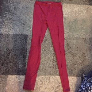 Maroon leggings never worn