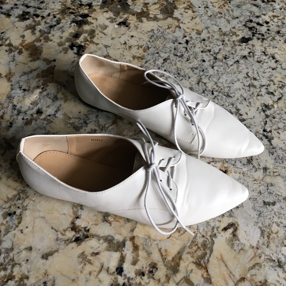 White Oxford Shoes