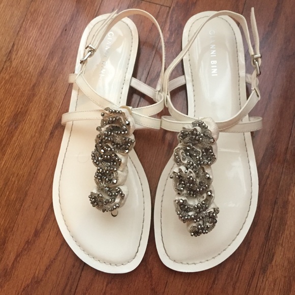 Gianni Bini Beaded Sandals