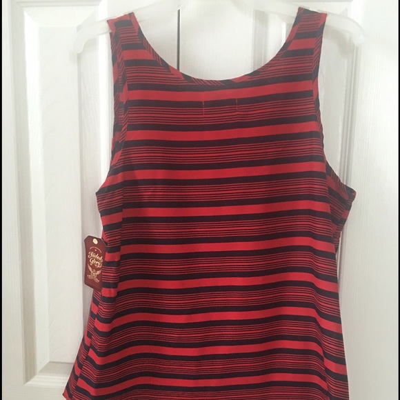 Red and navy tank Sz. Small