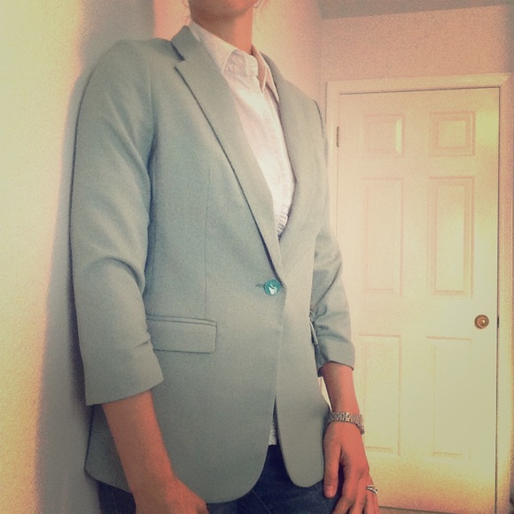Mint Green Blazer