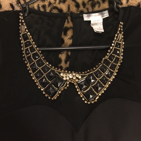 SOLD Black little dress - Picture 3 of 4