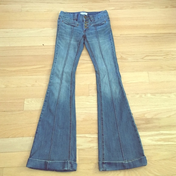 Free People Denim - ❌SOLD❌✌🏼️Free People Hippie Flare Bellbottom✨