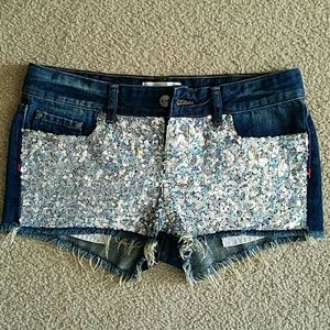 Victoria Secret PINK Sequin Shorts