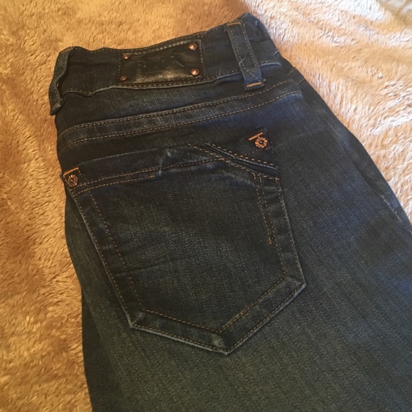 Buckle Black Skinny Jeans