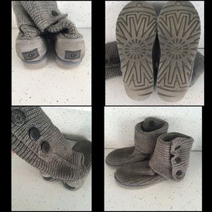 Grey Ugg Cardy Boots