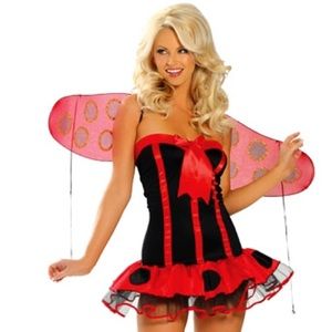 NEW ROMA 2-PC LADYBUG Halloween Costume Cosplay