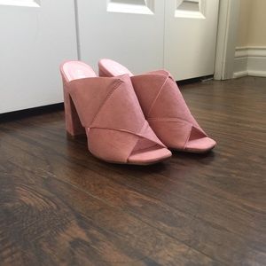 Dusty Rose Mules!