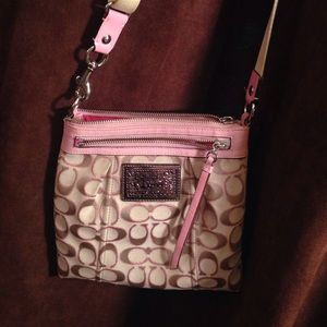 coach cross-body purse