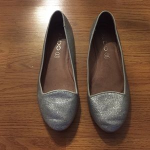 Sparkly flats