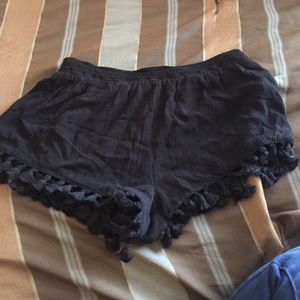 Black shorts