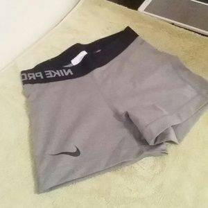 Nike pro spandex/shorts