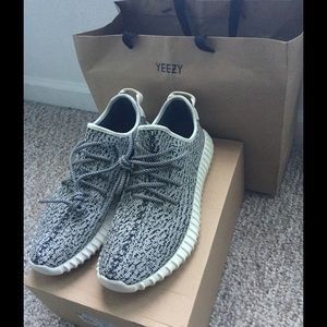 Grey Yeezys size 10 real authentic