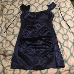 Navy Blue Cocktail Dress - Size 11/12