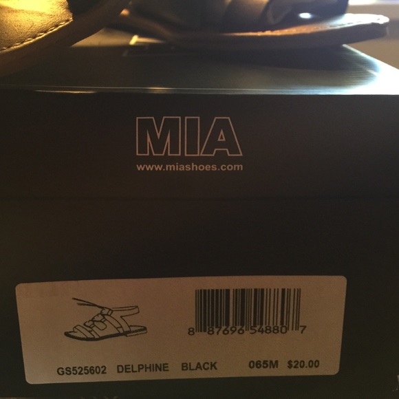 MIA Gladiator Shoes BNWT 2 different colors. - Picture 3 of 5
