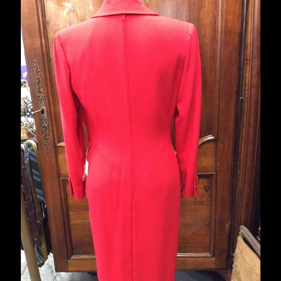 NWT- VALENTINO Boutique red dress size 10 - Picture 2 of 3