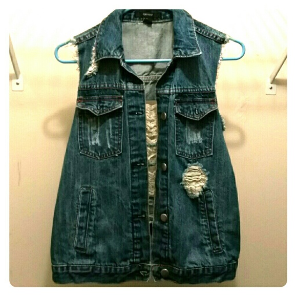 Denim vest