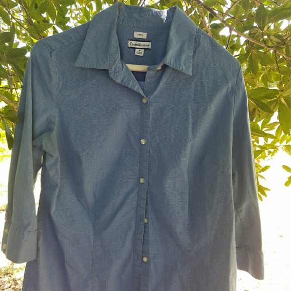 Croft & Barrow Button Down Blouse