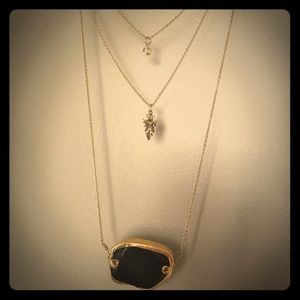 NWOT Three Tier Statement Necklace