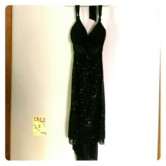 Black with silver glitter swirls