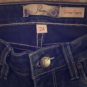 Paige Verdugo jeans/Jeggings sz 24