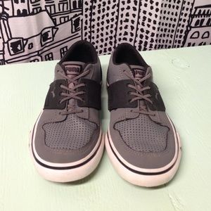 Puma kids slip on shoes