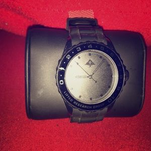 Black LRG men's wrist watch