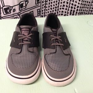 Puma kids slip on shoes