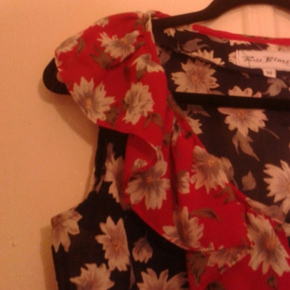 Paris Blues Vintage Sheer Crop Tp no lining - Picture 3 of 4