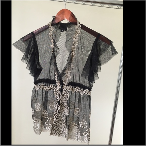 Vintage Sheer Top