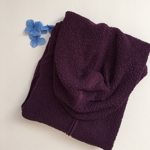 CLEARANCE 💥💥Purple fleece hoodie jacket